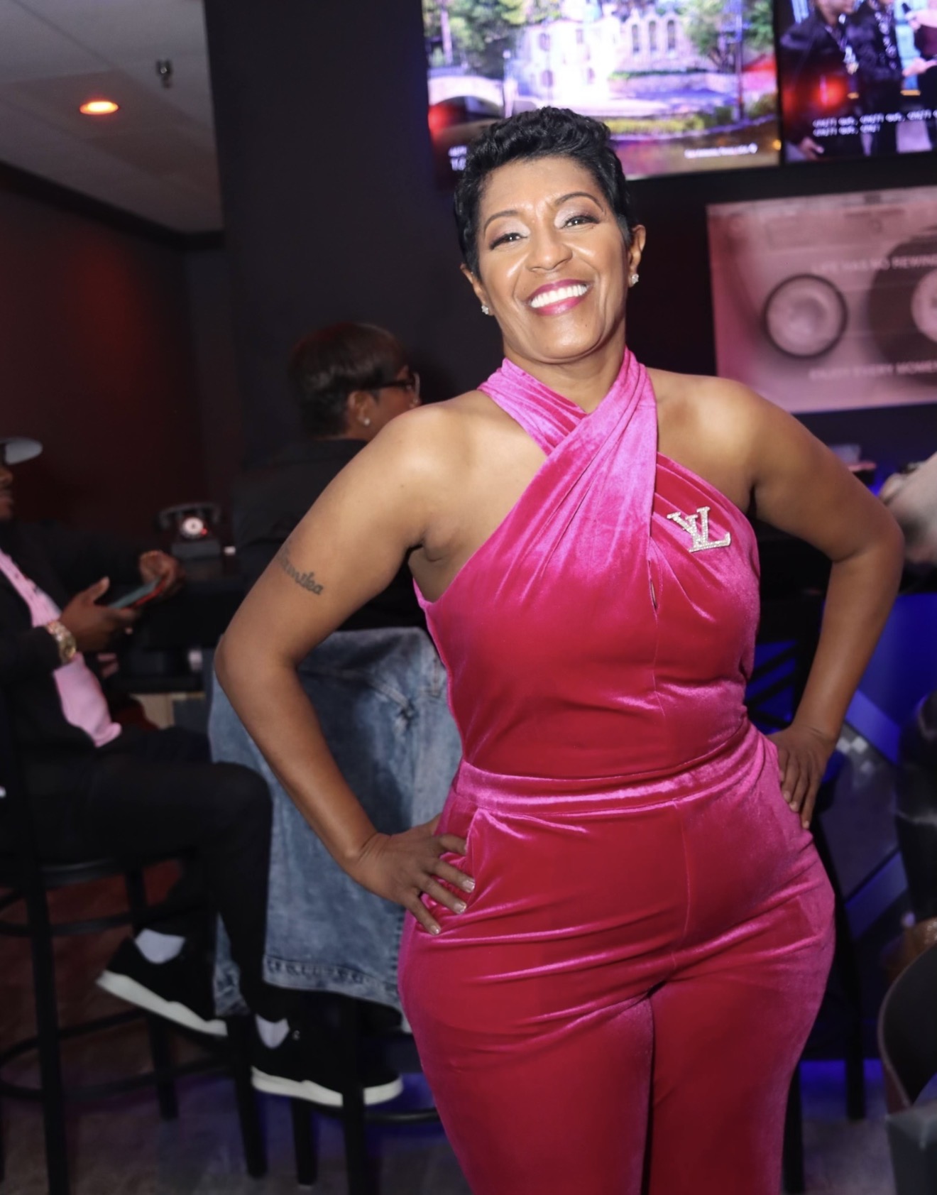 Tamika G. before beginning her personalized Pure Wellness program
