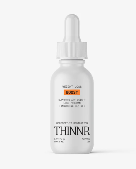 THINNR Boost homeopathic product available through Pure Wellness